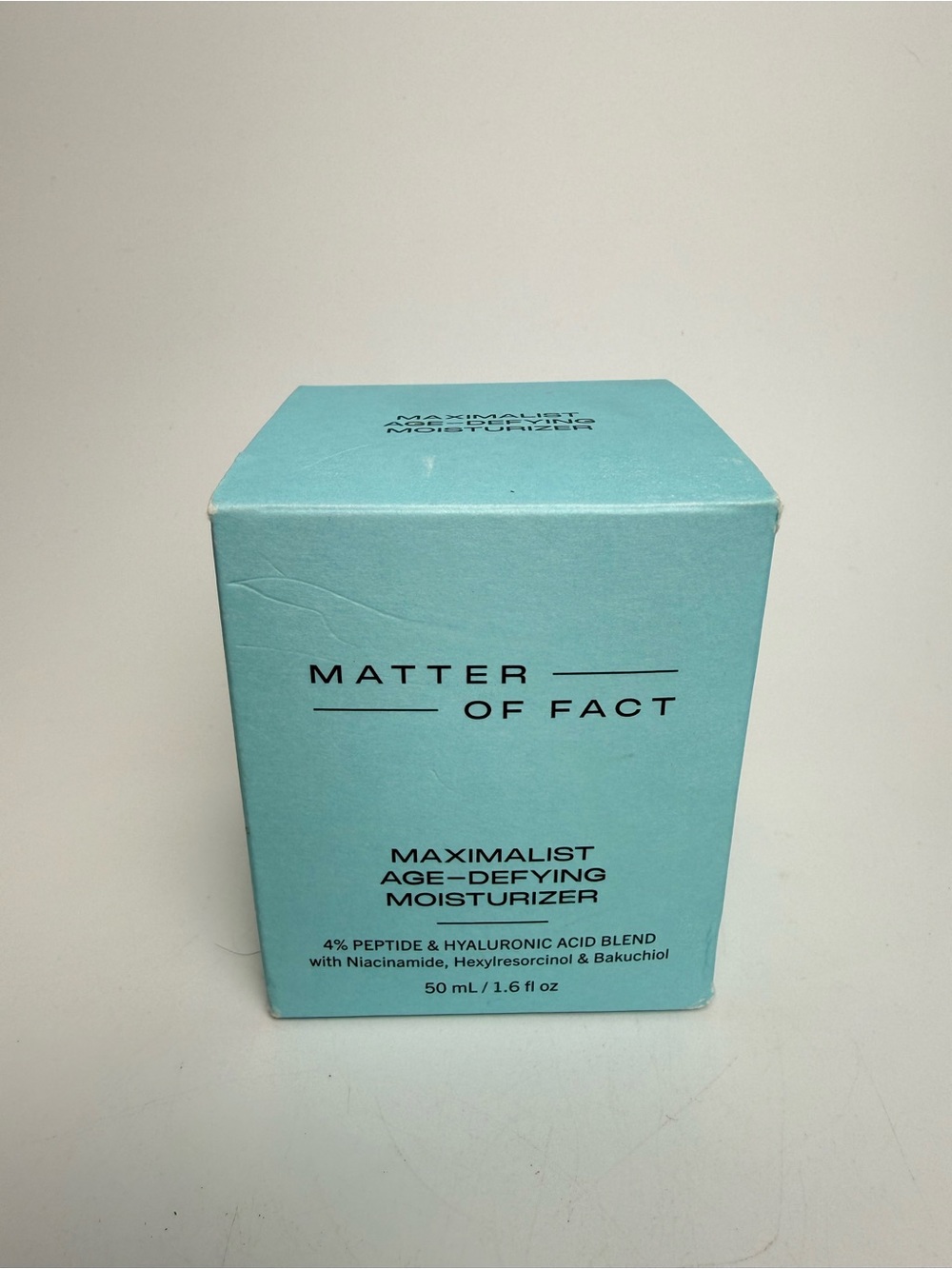 Matter of Fact Maximalist Age-Defying Moisturizer 1.6oz 50ml NEW